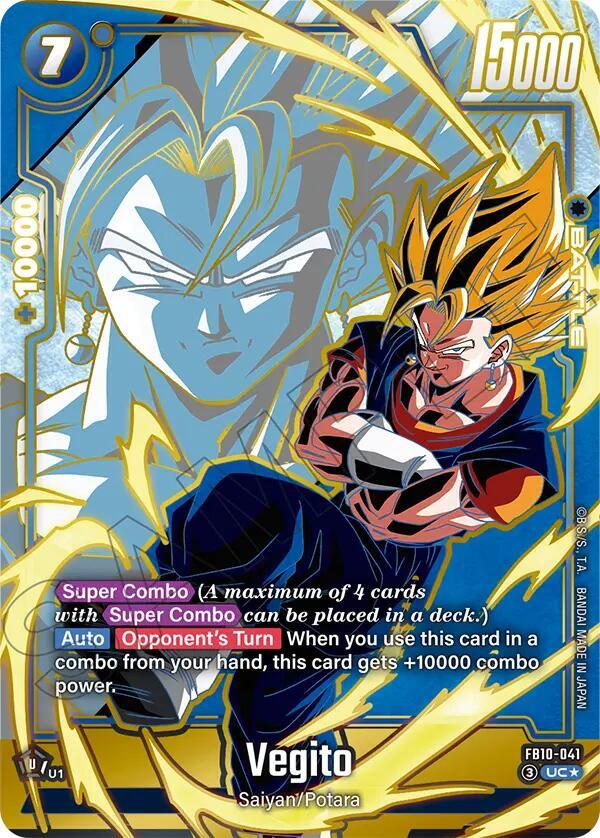 Vegito (Alternate Art) - FB10-041 - UC - Holofoil