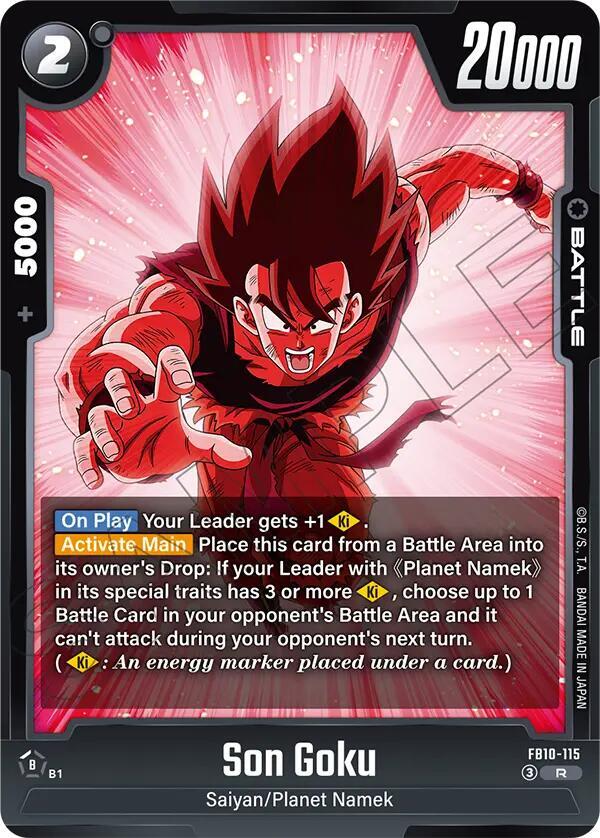 Son Goku - FB10-115 - R - Holofoil