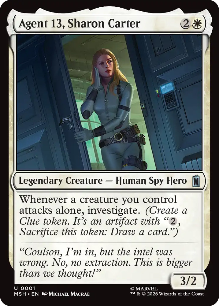 Agent 13, Sharon Carter - Foil