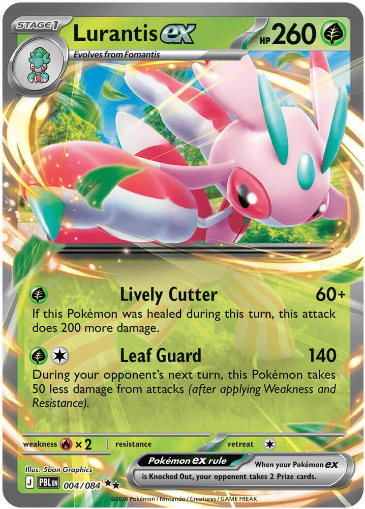 Lurantis ex - 004/084 - Double Rare