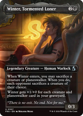Winter, Tormented Loner - Foil - Borderless