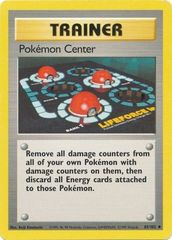 Pokemon Center - 85/102 - Uncommon - Unlimited Edition