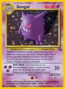 Gengar - 5/62 - Holo Rare - Unlimited Edition