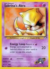 Sabrina's Abra - 91/132 - Common - Unlimited Edition