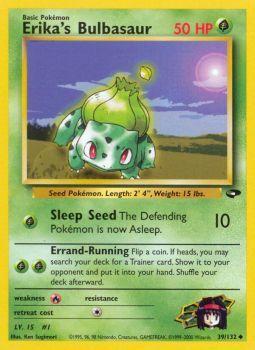 Erikas Bulbasaur - 39/132 - Uncommon - Unlimited Edition