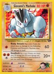 Giovanni's Machoke - 42/132 - Uncommon - Unlimited Edition