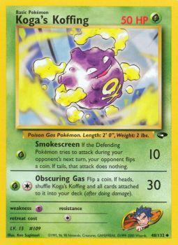 Kogas Koffing - 48/132 - Uncommon - Unlimited Edition