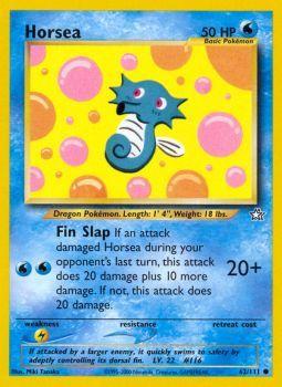 Horsea - 62/111 - Common - Unlimited Edition