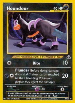 Houndour - 39/75 - Uncommon - Unlimited Edition